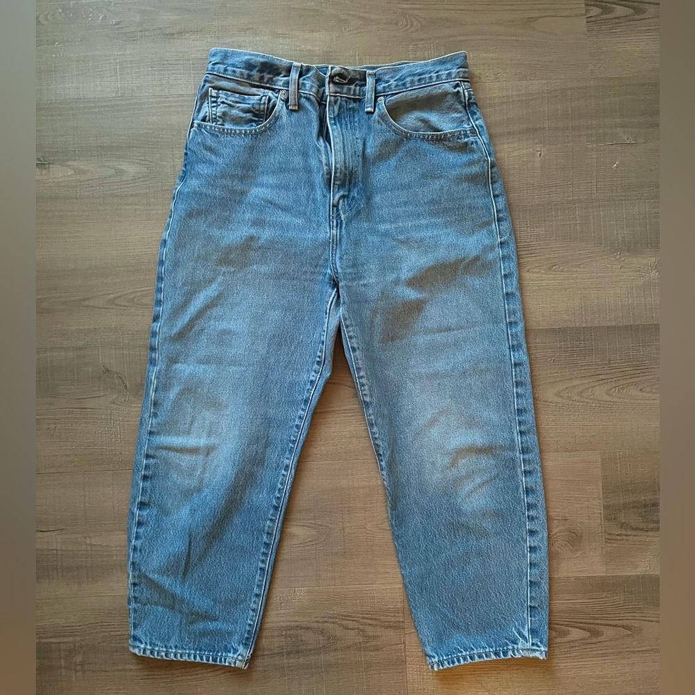 Levi’s Made and Crafted Barrel Crop Jeans